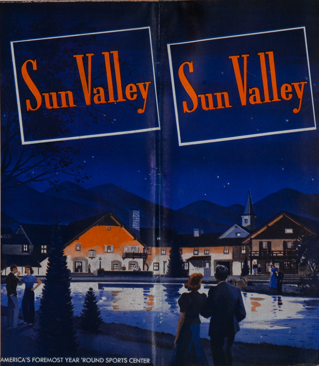 Union Pacific Sun Valley Idaho Travel Brochure