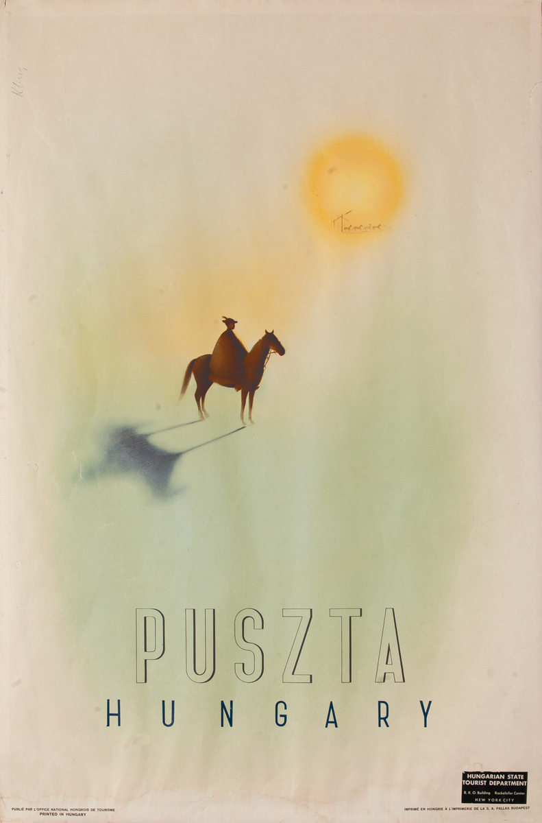 Puszta Hungry Travel Poster