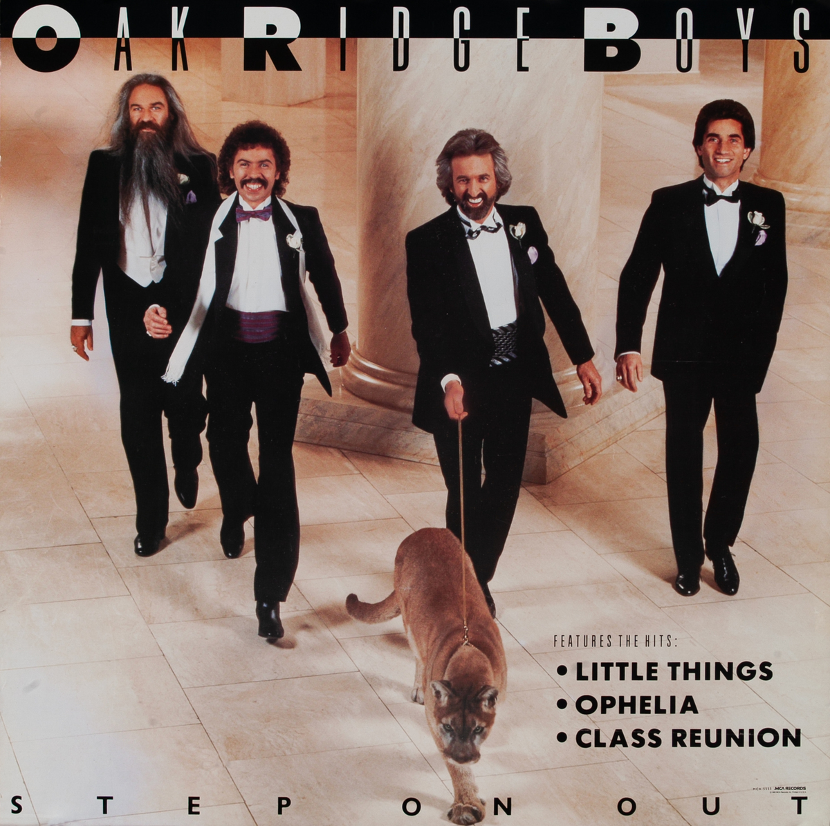 Oak Ridge Boys Step on Out Album Poster