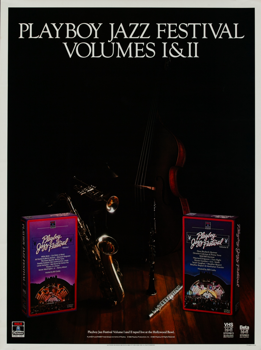 Playboy Jazz Festival Poster