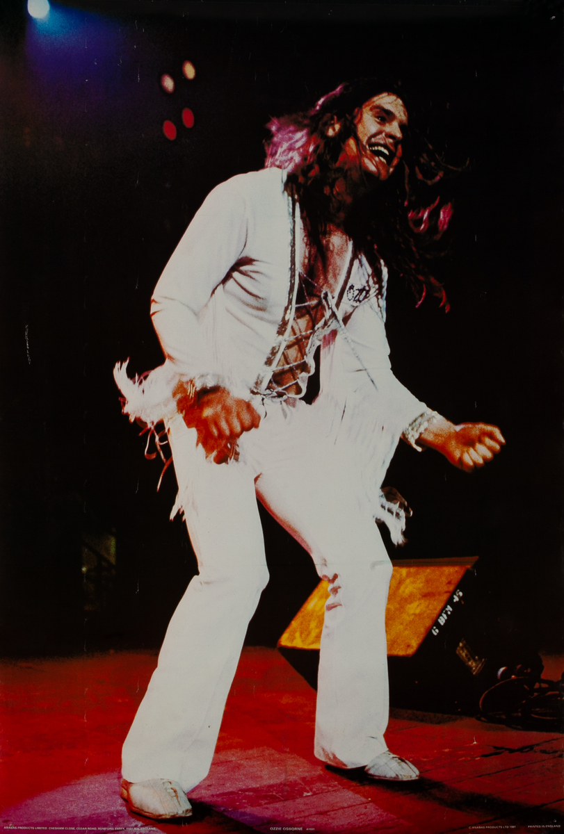 Oszzie Osbourne Concert Poster 