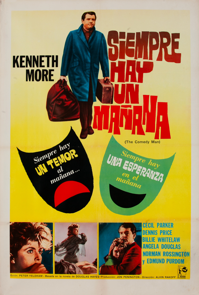The Comedy Man, Argentinean Movie Poster