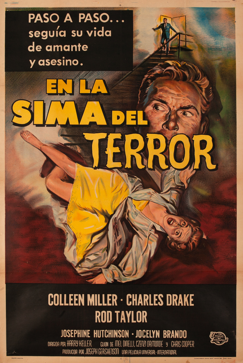 Step Down to Terror, Argentinean Movie Poster