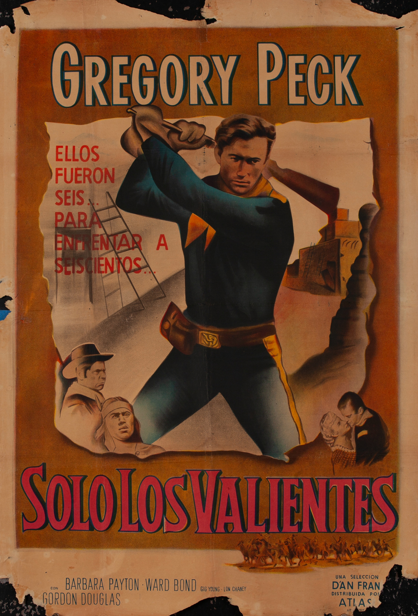Only the Valiant, Argentinean Movie Poster