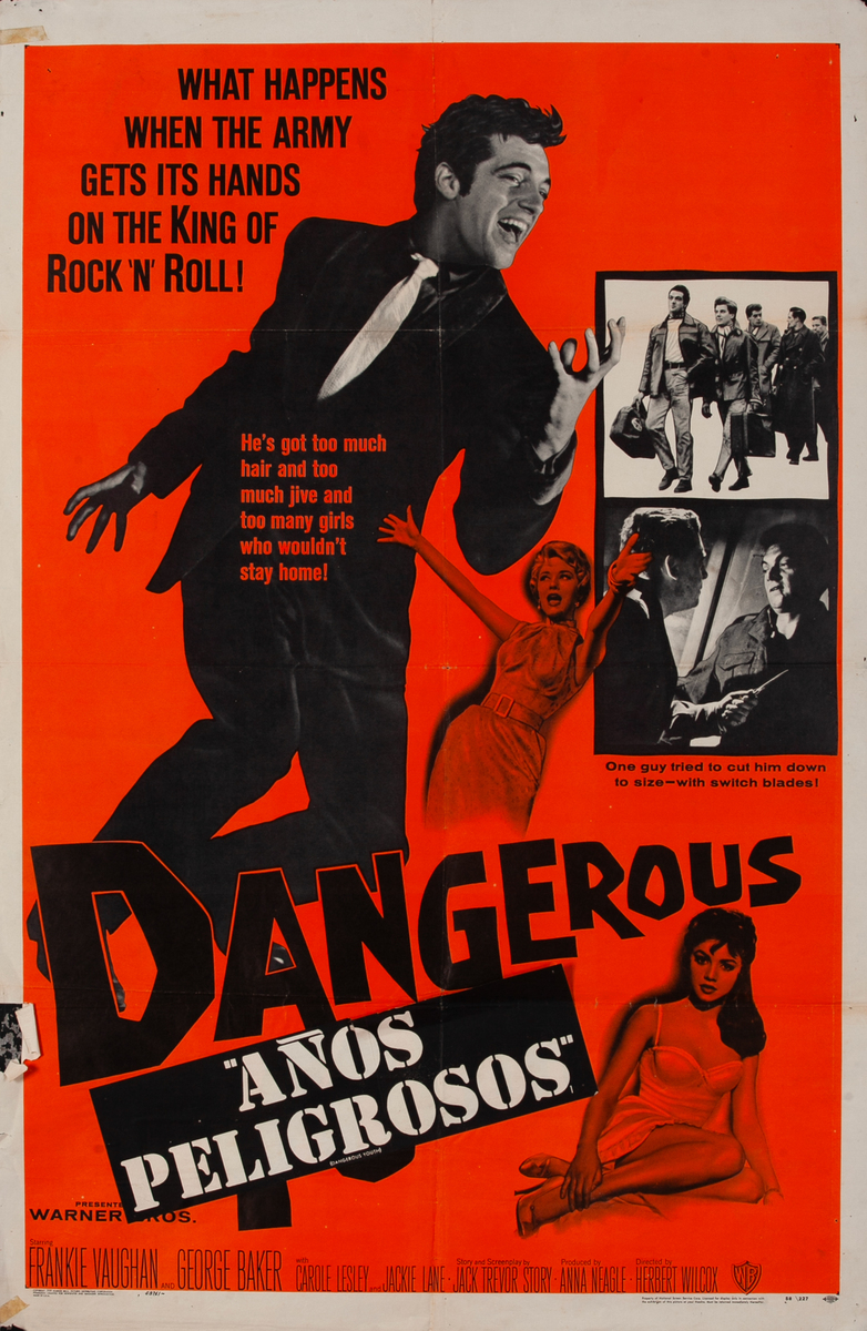 Dangerous Youth Spanish Language Movie Poster