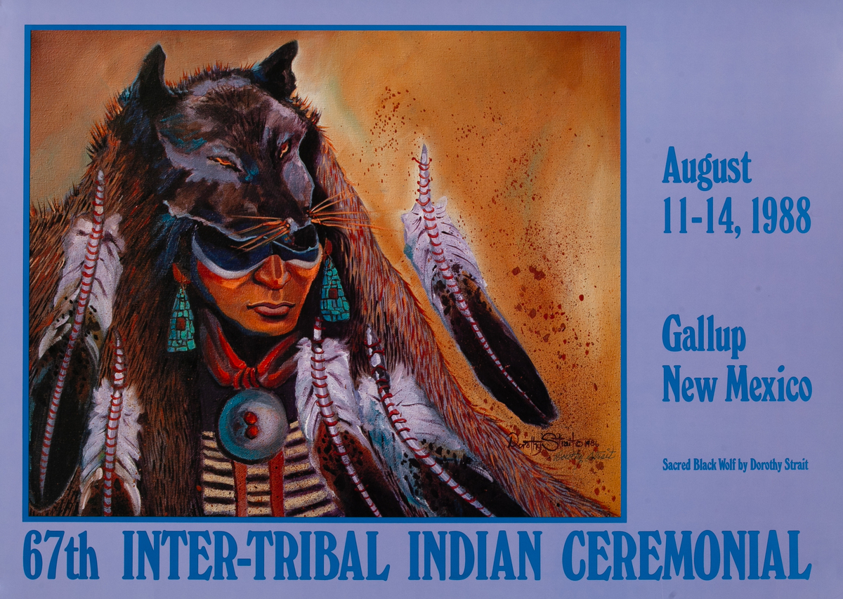 67th Inter-Tribal Indian Ceremonial Gallup Poster