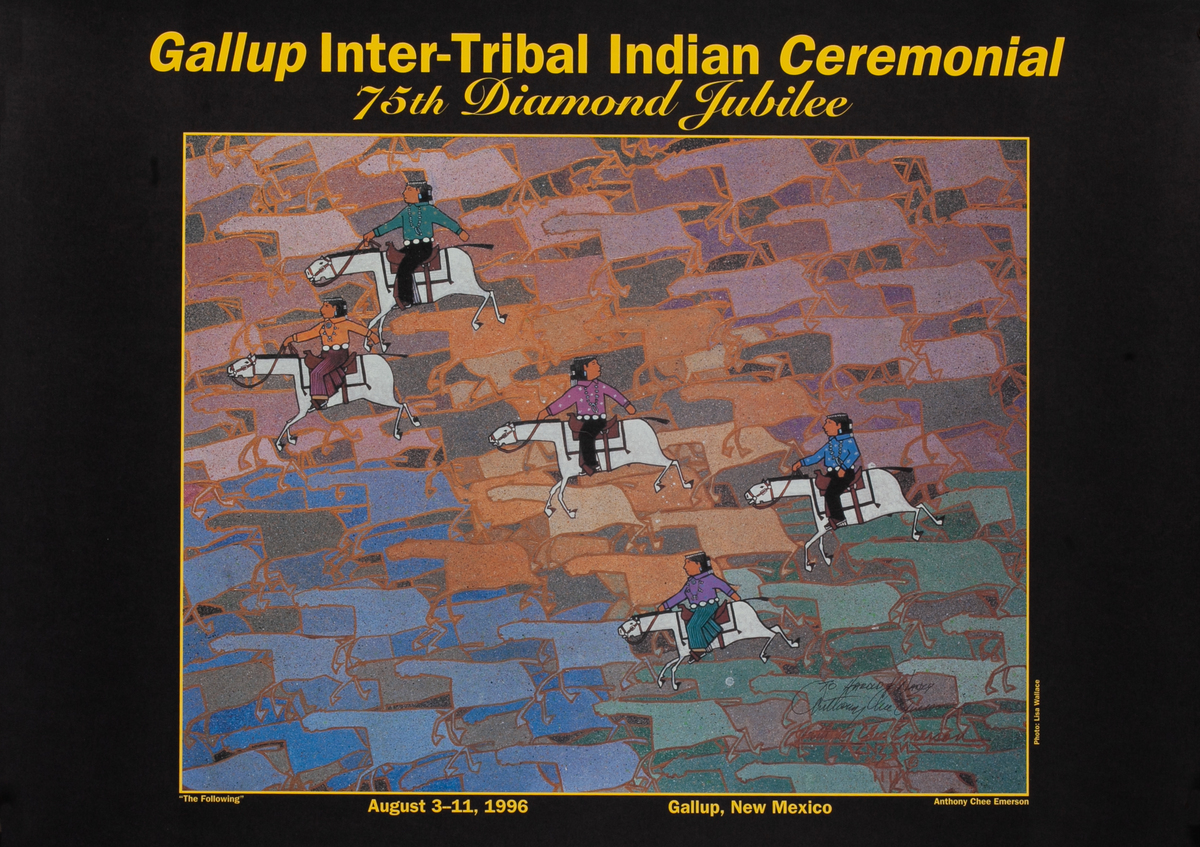 75th Inter-Tribal Indian Ceremonial Gallup Poster