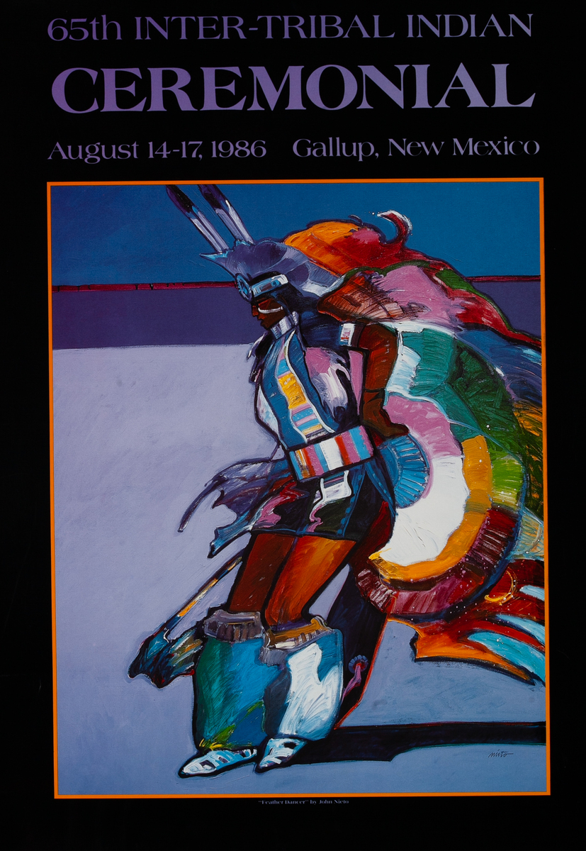 65th Inter-Tribal Indian Ceremonial Gallup  Poster