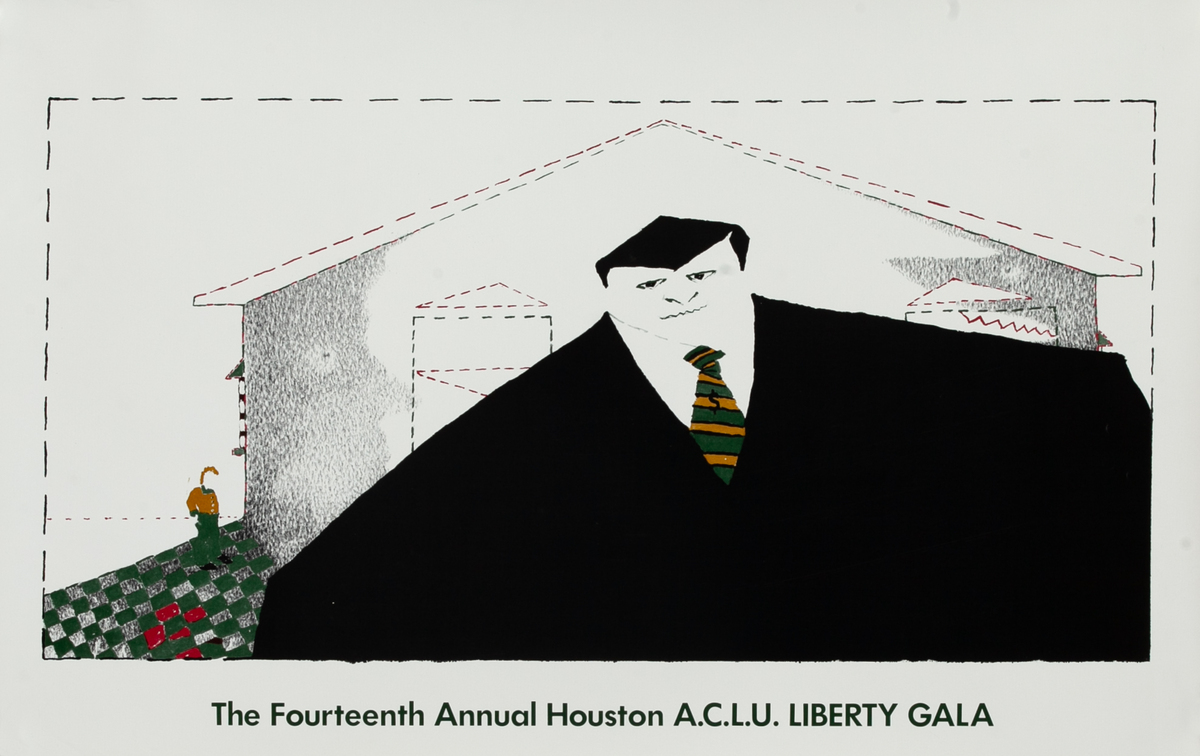 American Civil Liberties Union Fourteenth Annual Houston ACLU Liberty Gala Poster