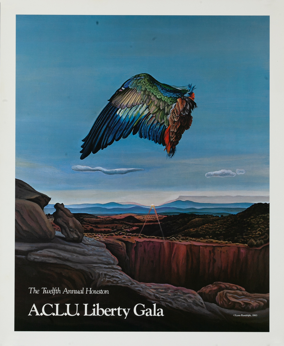 ACLU American Civil Liberties Union 12th Annual Liberty Gala Poster