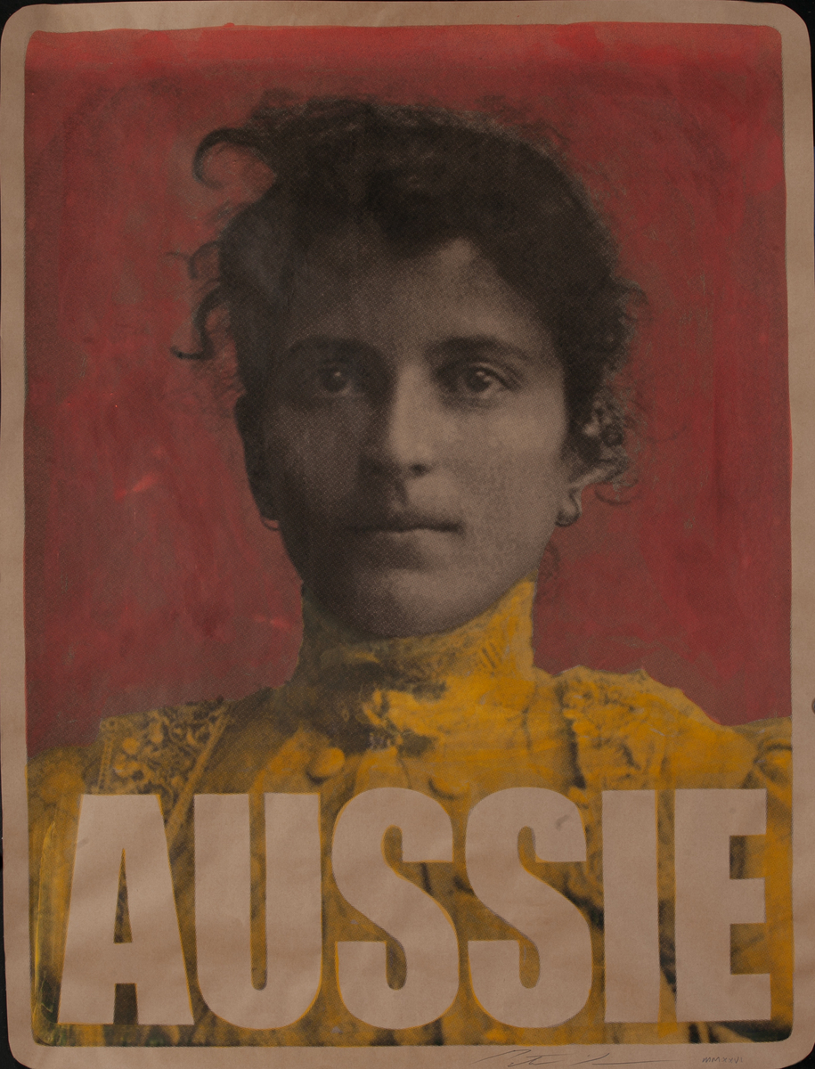 AUSSIE - Khazoom Cooryr Australian Protest Poster