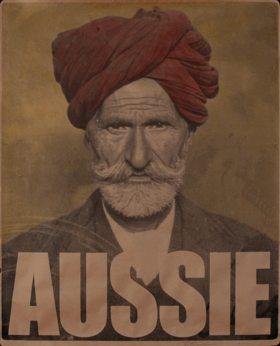 AUSSIE - Dewan Kahn Australian Protest Poster