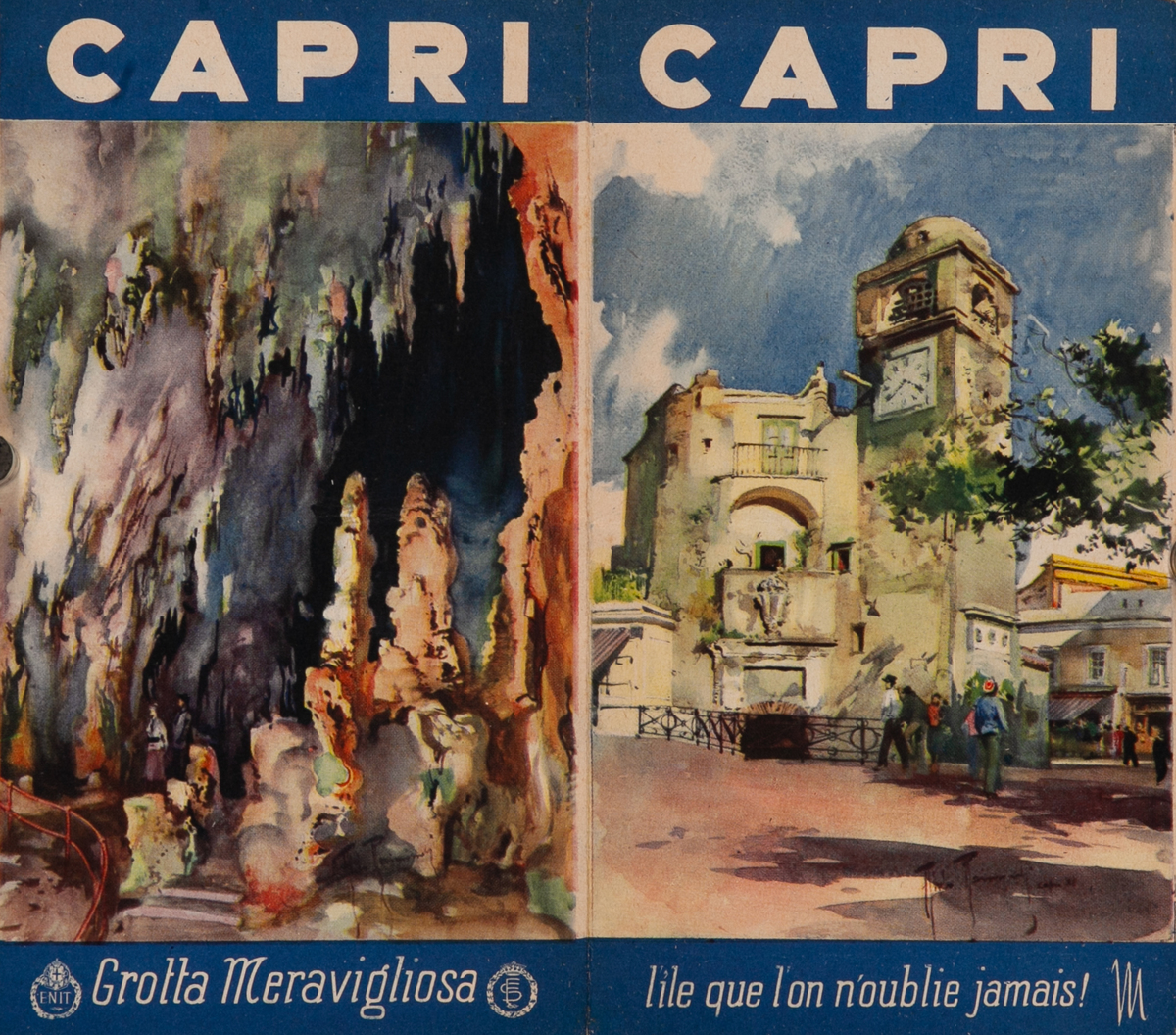 Capri, Italy Travel Brochure