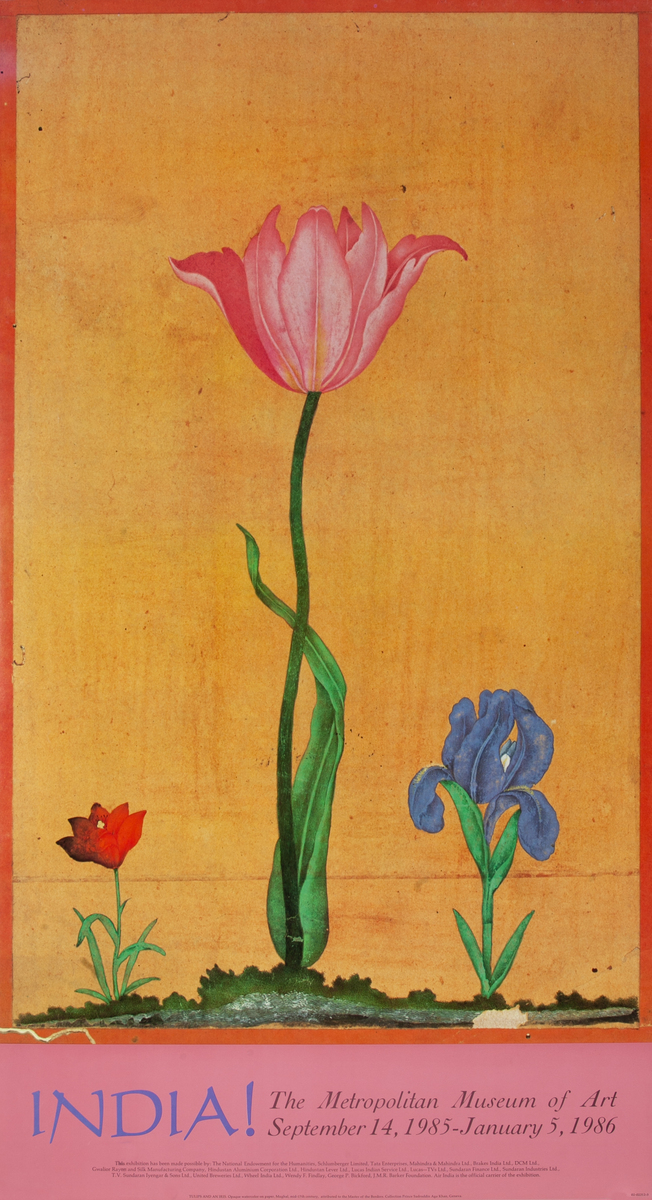 India! The Metropolitan Museum of Art Exhibit Poster