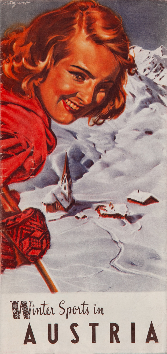 Winter Sport in Austria Travel Brochure