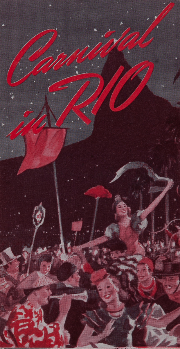 Carnival in Rio  Moore-McCormack Line Travel Brochure