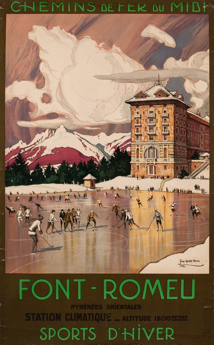 Font-Romeu Sports d’Hiver Winter Sports Travel Museum