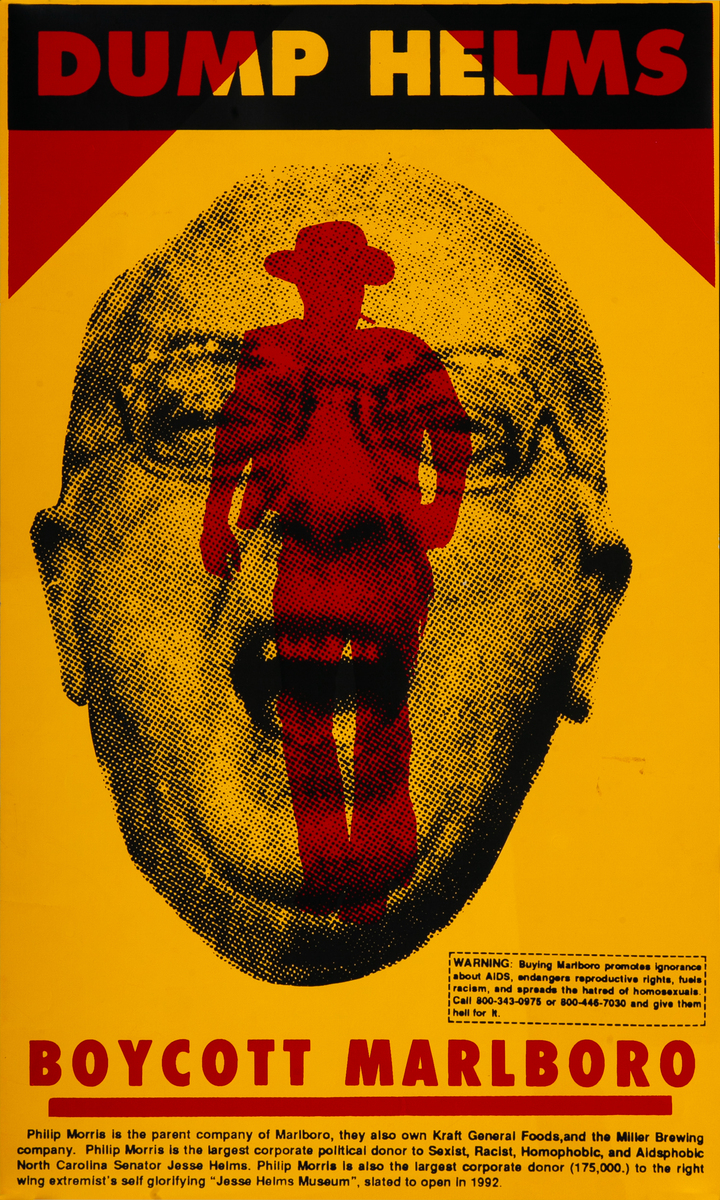 Dump Helms Protest Poster