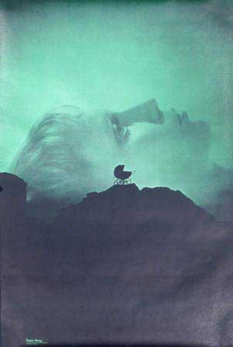 Rosemary's Baby Original 1960s Psychedelic Poster