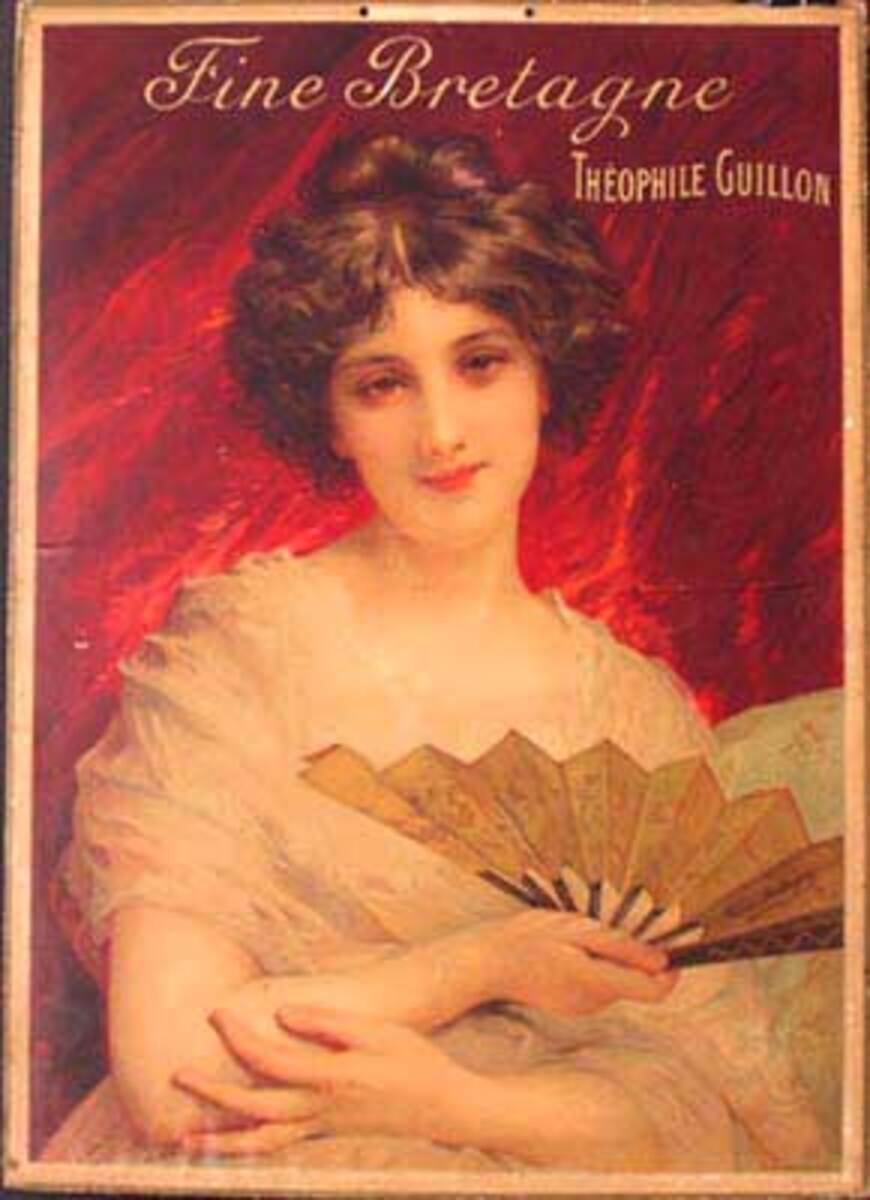 Fine Bretagne Theopile Guillon Original Vintage Advertising Poster