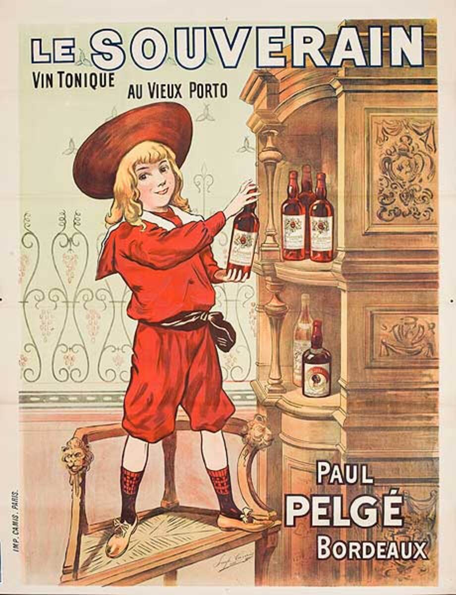 Le Souverain Original French Advertising Poster