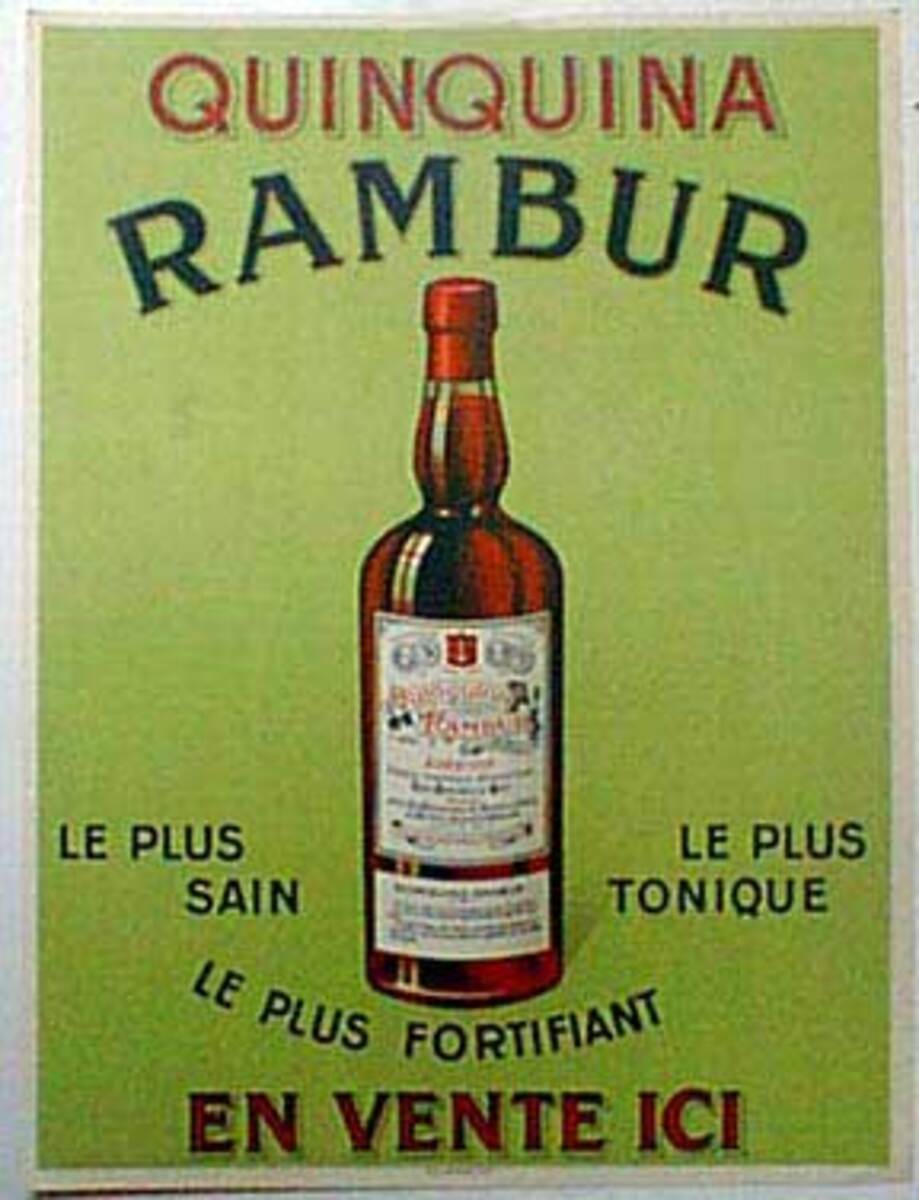 Rambur Original Vintage Advertising Poster