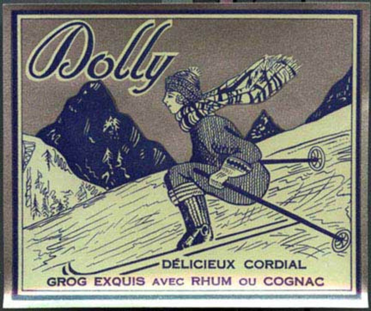 Dolly Grog, wine label