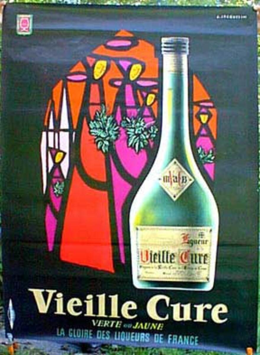 Vielle Cure Original Advertising Poster