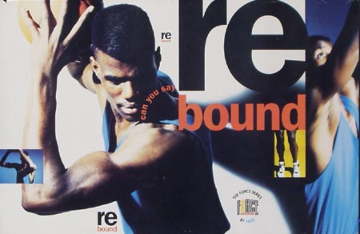 Nike Sneaker Original Advertising Poster Rebound