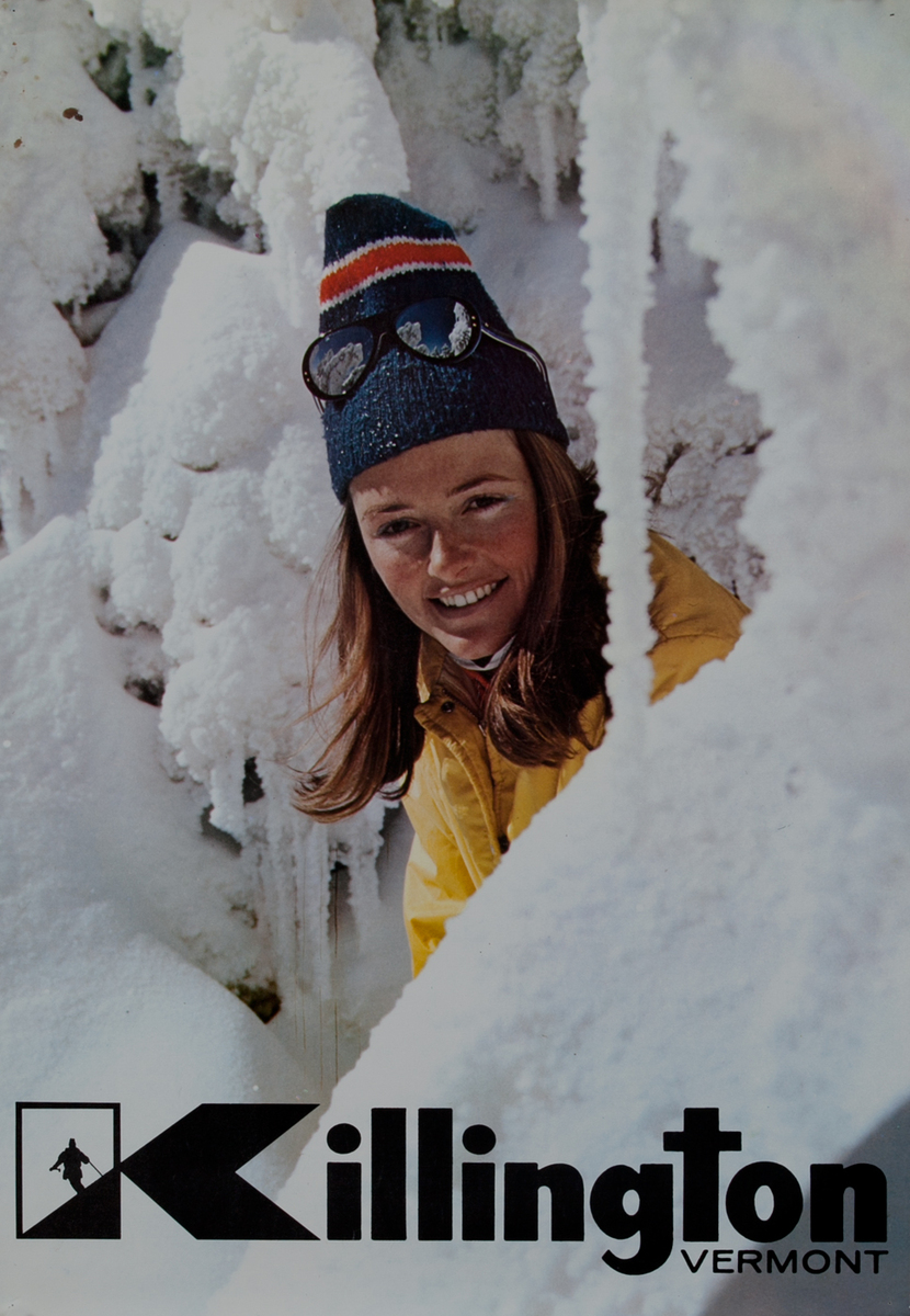 Killington Vermont Original American Ski Poster