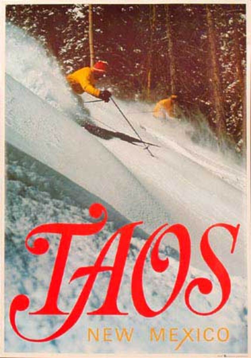 Taos Original Ski Poster