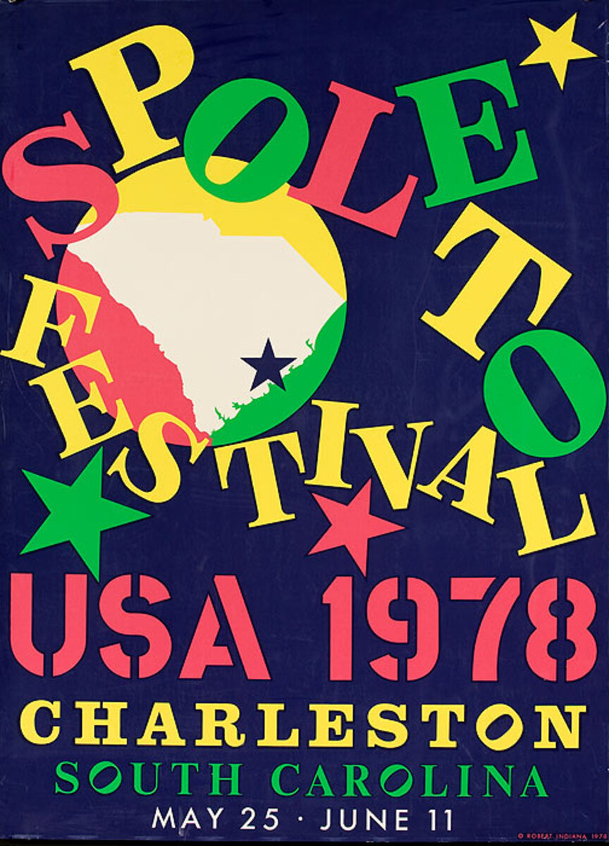 Spoleto Music Festival 1978 Original Poster