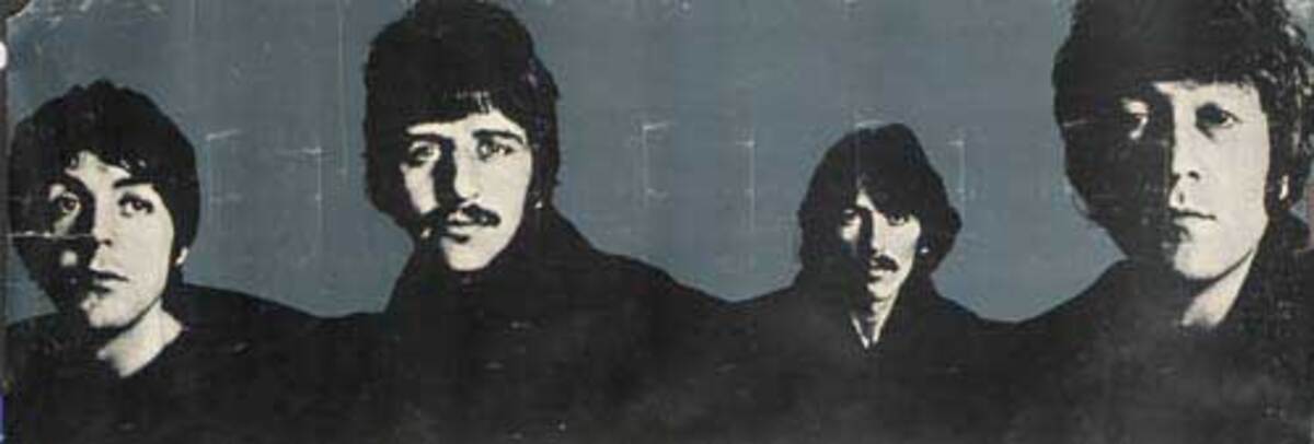 Beatles Richard Avedon Horizontal Look Magazine Poster