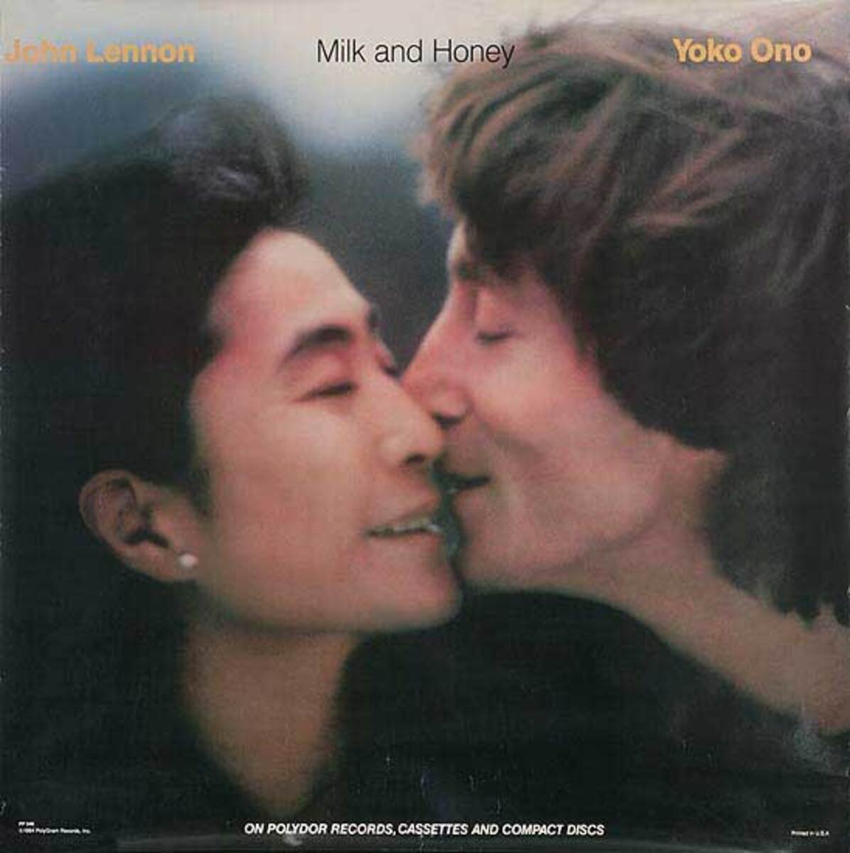 Milk And Honey John Lennon Yoko Ono Original Album Advertising Poster