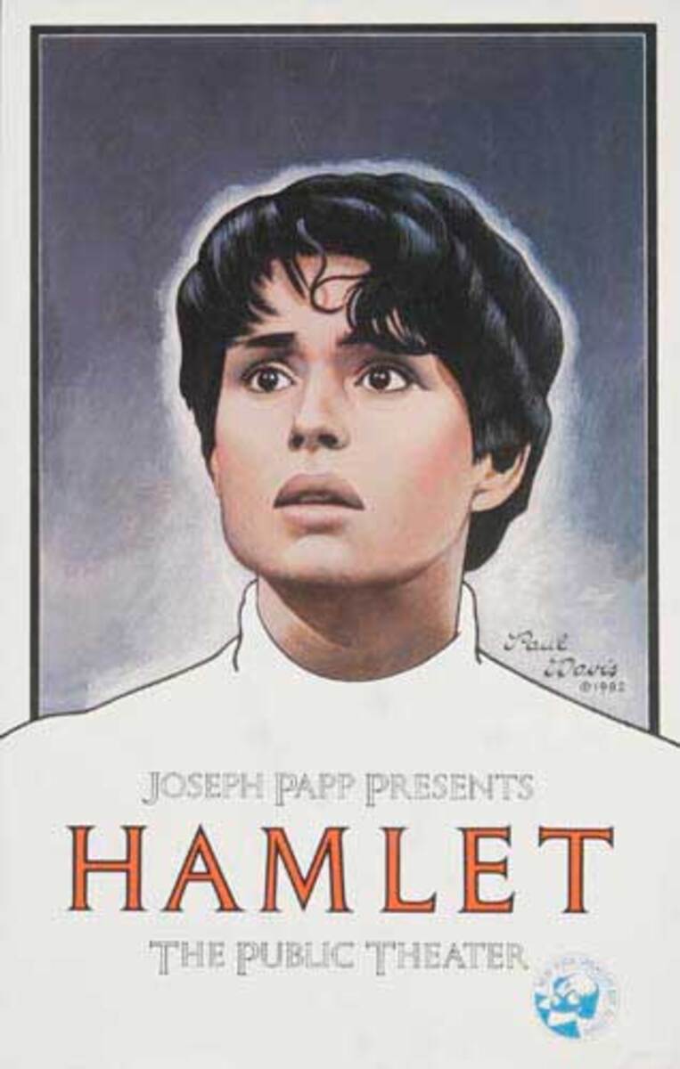Hamlet Original Theatre Poster
