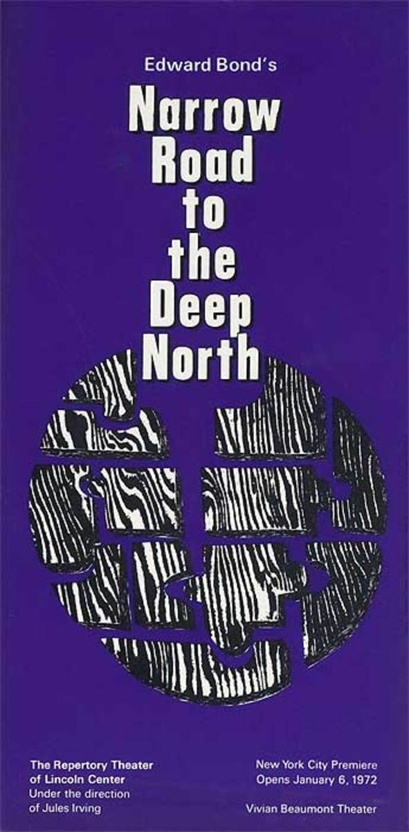 Narrow Road to the Deep North The Repertory Theater of Lincoln Center Original American Theater Poster