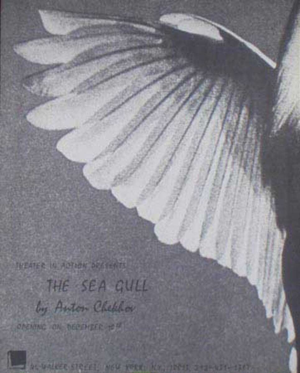 The Seal Gull Anton Checkov Play Original Treatrical Poster