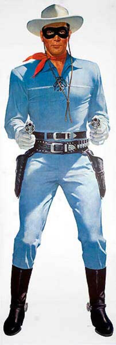 The Lone Ranger Original American Door Poster