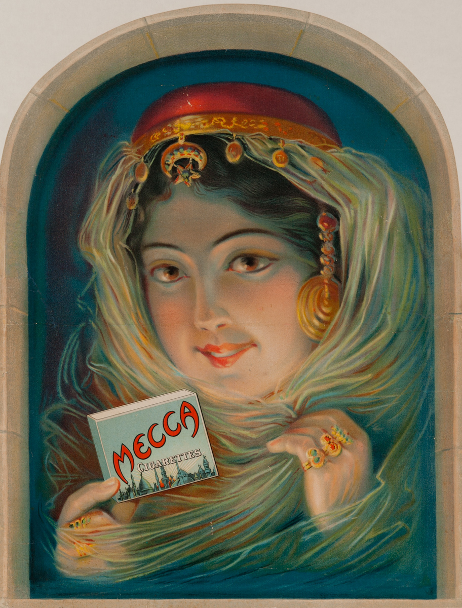 Mecca Cigarettes Original Advertising Poster