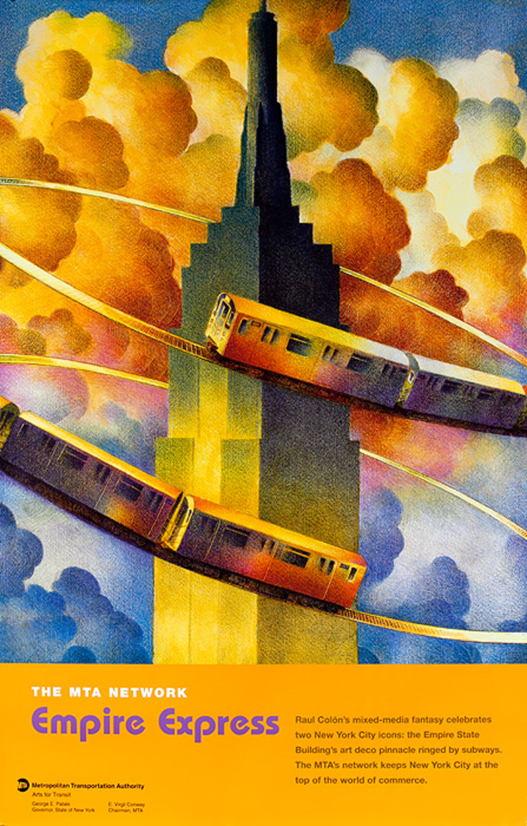 Original Arts for Transit Poster Empire Express