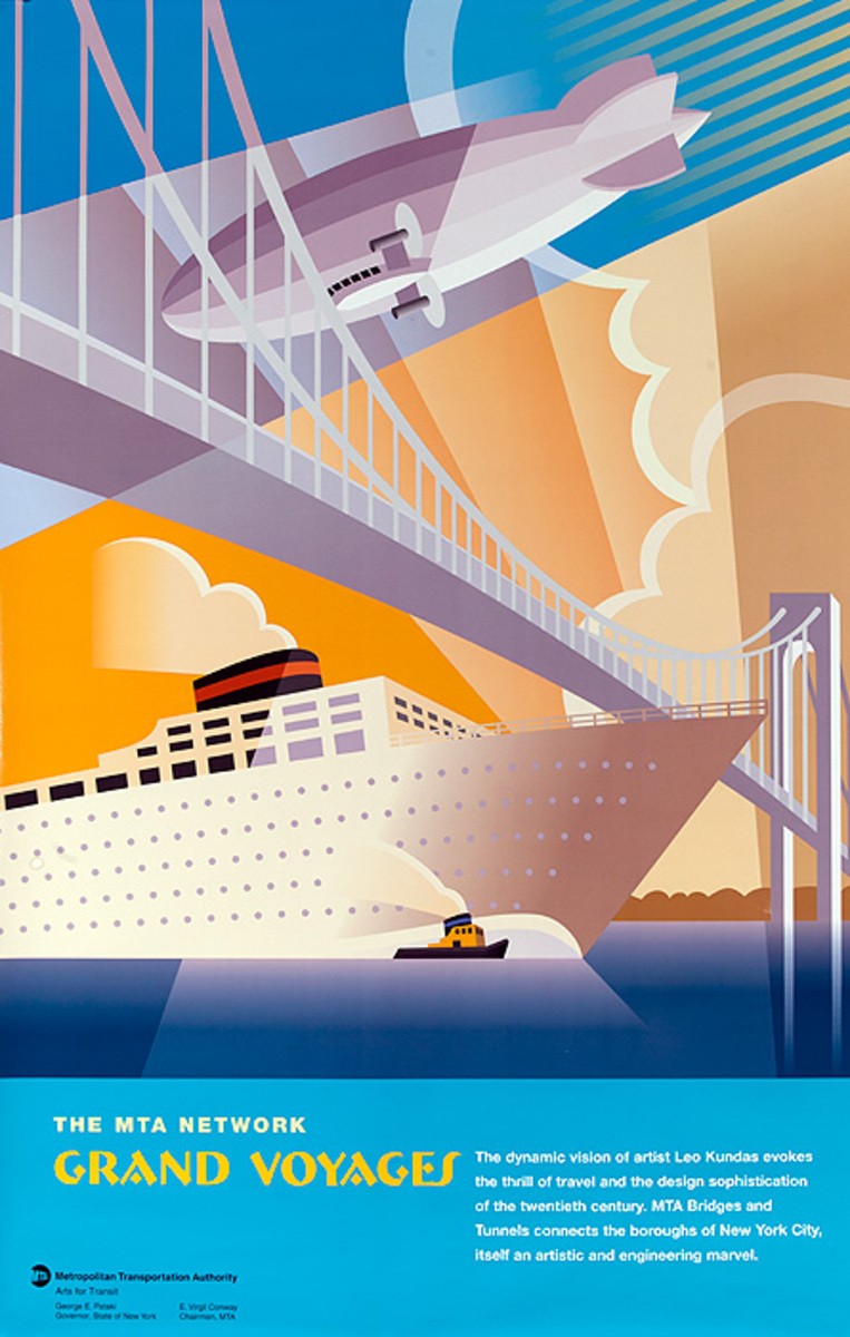 Original Arts for Transit Poster Grand Voyages