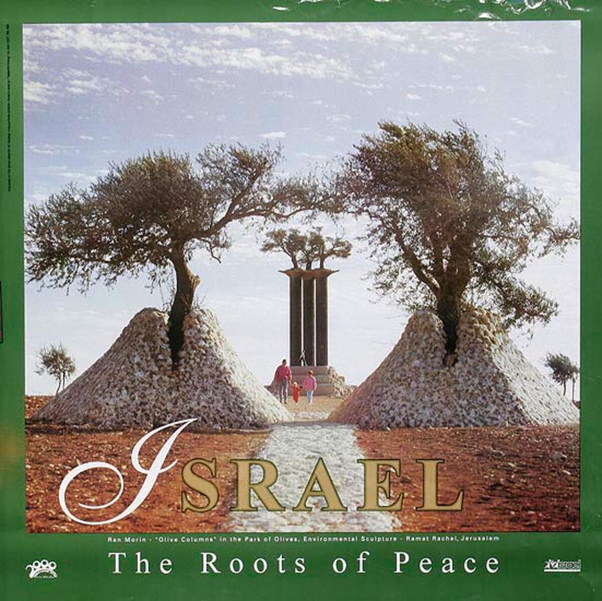 The Roots of Peace Original Israel Travel Poster 