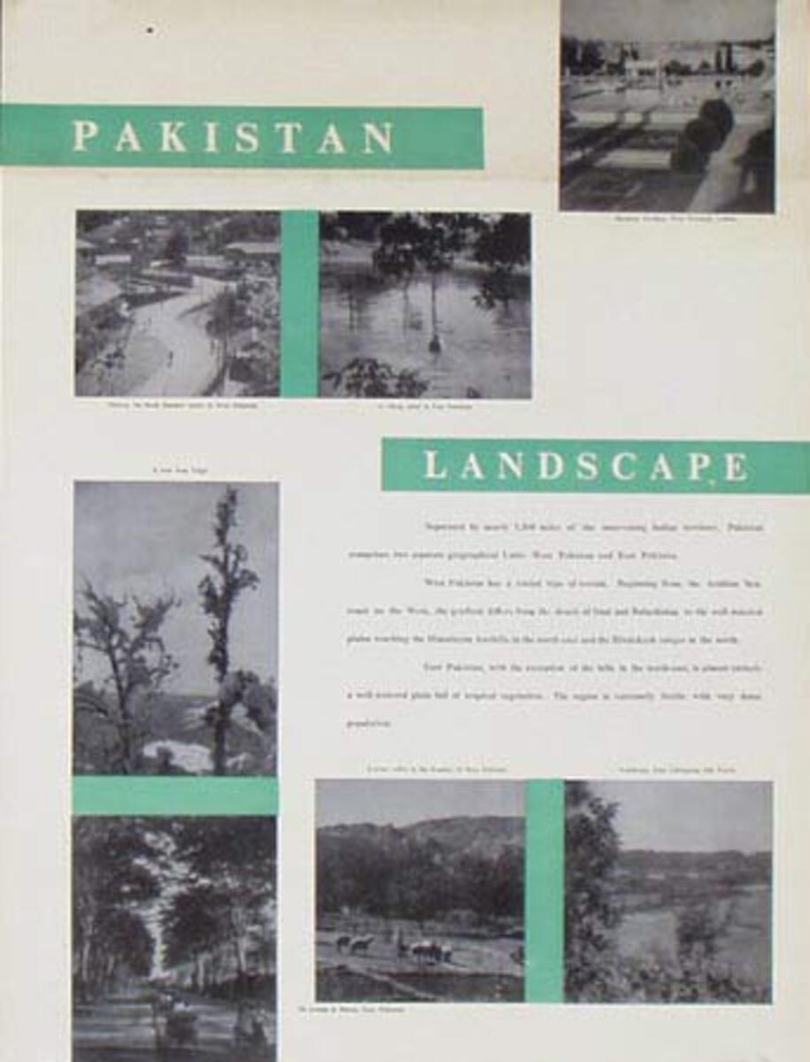 Pakistan Education Original Cultural Poster