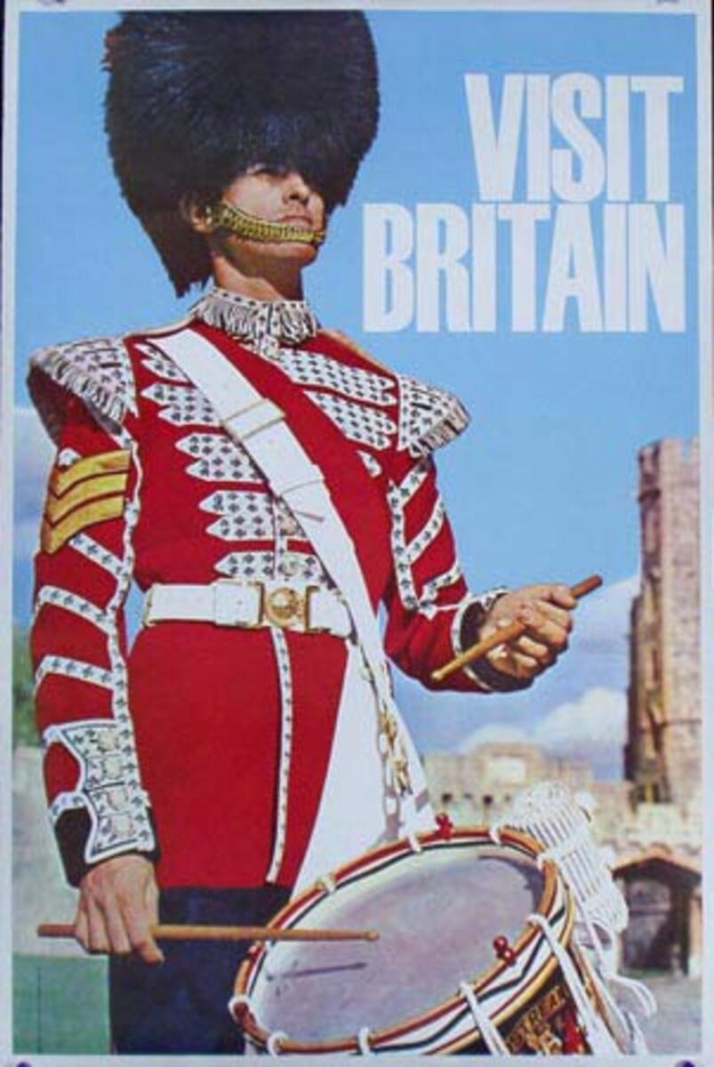 Visit Britain Original Vintage Travel Poster
