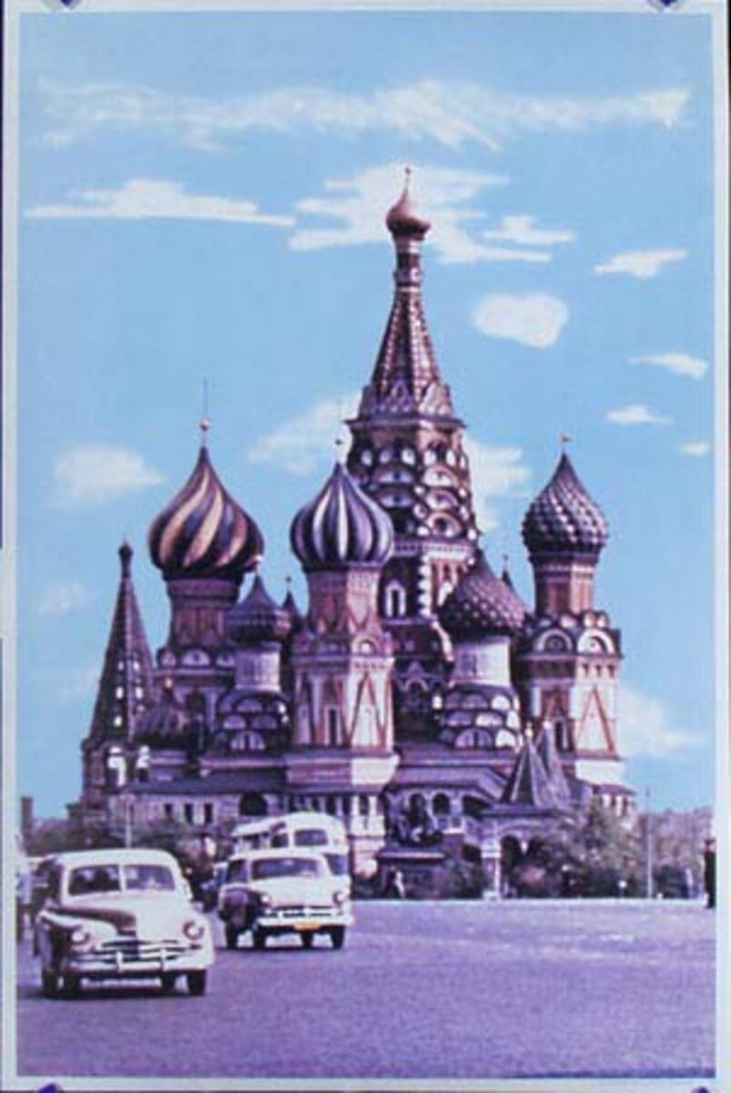 Kremlin Original Travel Poster