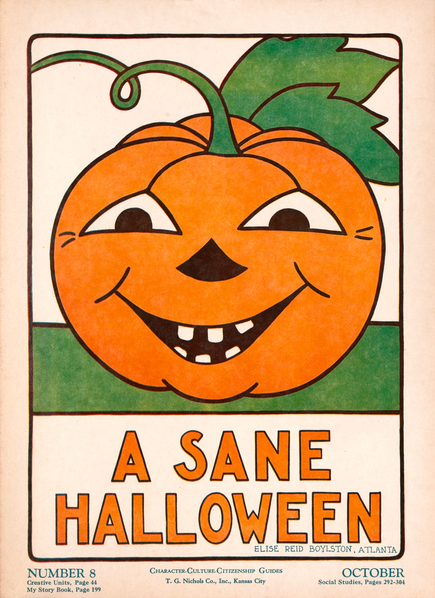 A Sane Halloween - Character Culture Citizenship Guides Poster #8