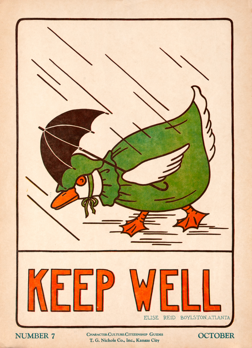 Keep Well - Character Culture Citizenship Guides Poster #7