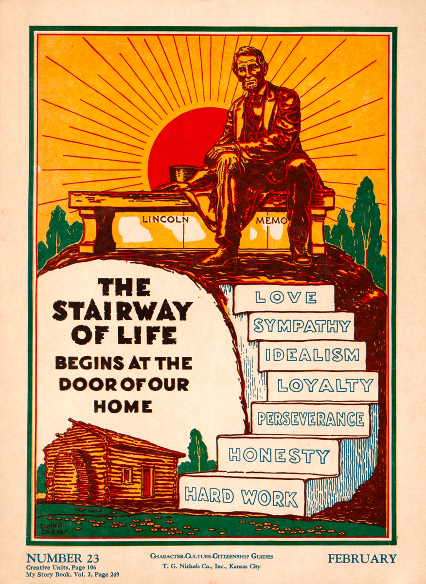 The Stairway of Life - Character Culture Citizenship Guides Poster #23
