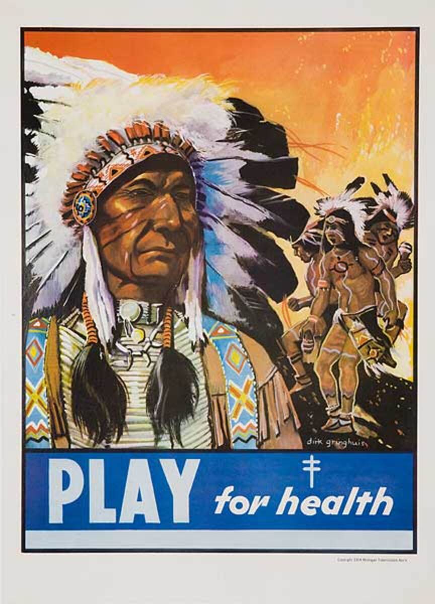 Play For Health Original Tuberculosis Education Poster