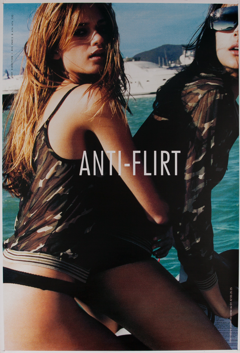 Anti Flirt Clothing, Original Poster, two girls 